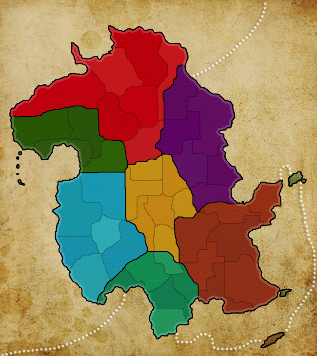 the map